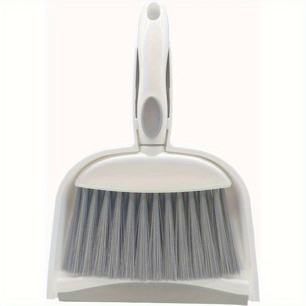 1set Mini Broom and Dustpan Set-Mini Whisk Set for Desk, Housekeeping, Office, Kitchen, Pet Nest, Car, Etc., Daily Cleaning Necessity Plastic Mini Dustpan Set