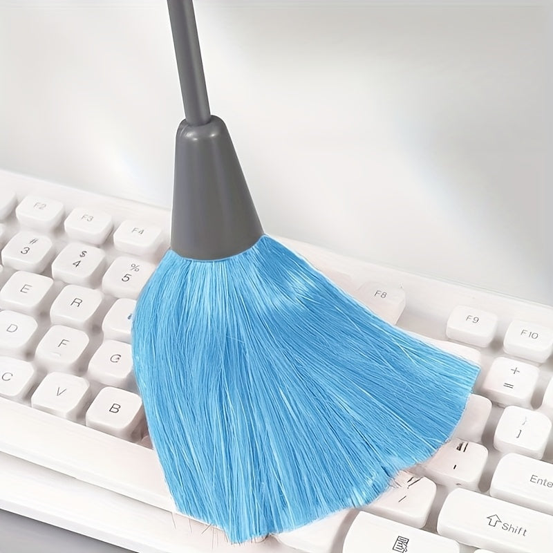 Ultrafine Fiber Washable Dust Remover, Electrostatic Feather Duster Brush, Suitable for Books, Screens, Sofas, Cars, Furniture, Frames, Attracts Dust Like a Magnet