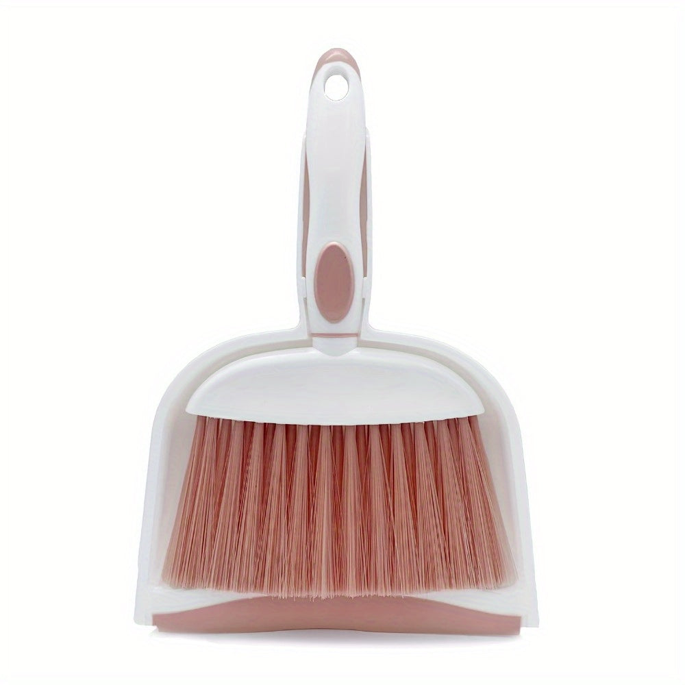 1set Mini Broom and Dustpan Set-Mini Whisk Set for Desk, Housekeeping, Office, Kitchen, Pet Nest, Car, Etc., Daily Cleaning Necessity Plastic Mini Dustpan Set